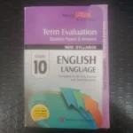 Grade 10 English Language - Term Evaluation Question Papers & Answers - New Syllabus - (Compiled for the First, Second and Third term tests)